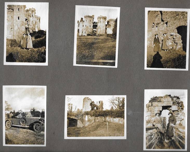 A group of photos on a book

Description automatically generated